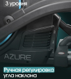 Эллиптический тренажер OXYGEN FITNESS AZURE - Интернет магазин тренажеров и спортивных товаров Ural Fitness в Екатеринбурге , Москва, Московская область Урал Фитнес продажа тренажеров беговая дорожка велотренажер эллиптический тренажер теннисный стол велосипед батут для детей 