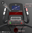Эллиптический тренажер DFC Cardio E4400P - Интернет магазин тренажеров и спортивных товаров Ural Fitness в Екатеринбурге , Москва, Московская область Урал Фитнес продажа тренажеров беговая дорожка велотренажер эллиптический тренажер теннисный стол велосипед батут для детей 