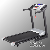 Беговая дорожка Clear Fit Eco ET 16 AI - Интернет магазин тренажеров и спортивных товаров Ural Fitness в Екатеринбурге Урал Фитнес продажа тренажеров беговая дорожка велотренажер эллиптический тренажер теннисный стол электромобиль велосипед батут для детей снегокат санки