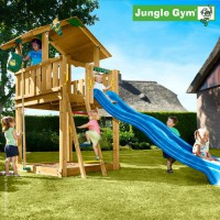 Детский городок Jungle Gym Chalet - Интернет магазин тренажеров и спортивных товаров Ural Fitness в Екатеринбурге Урал Фитнес продажа тренажеров беговая дорожка велотренажер эллиптический тренажер теннисный стол электромобиль велосипед батут для детей снегокат санки