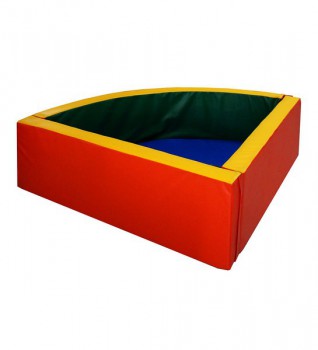 Сухой бассейн угловой, полукруглый 1200х400мм (мягкое дно) (СБ-3) - Интернет магазин тренажеров и спортивных товаров Ural Fitness в Екатеринбурге , Москва, Московская область Урал Фитнес продажа тренажеров беговая дорожка велотренажер эллиптический тренажер теннисный стол велосипед батут для детей 