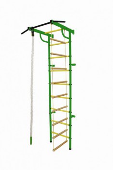 Детский спортивный комплекс   ДСК ПТ01-ЛКн (Зеленый-желтый)  - Интернет магазин тренажеров и спортивных товаров Ural Fitness в Екатеринбурге Урал Фитнес продажа тренажеров беговая дорожка велотренажер эллиптический тренажер теннисный стол электромобиль велосипед батут для детей снегокат санки