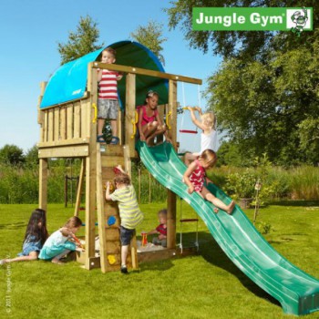 Детский городок Jungle Gym Villa - Интернет магазин тренажеров и спортивных товаров Ural Fitness в Екатеринбурге Урал Фитнес продажа тренажеров беговая дорожка велотренажер эллиптический тренажер теннисный стол электромобиль велосипед батут для детей снегокат санки