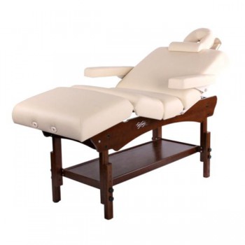 Массажный стол Vision Fitness Essence Deluxe стационарный Бежевый (beige) - Интернет магазин тренажеров и спортивных товаров Ural Fitness в Екатеринбурге , Москва, Московская область Урал Фитнес продажа тренажеров беговая дорожка велотренажер эллиптический тренажер теннисный стол велосипед батут для детей 